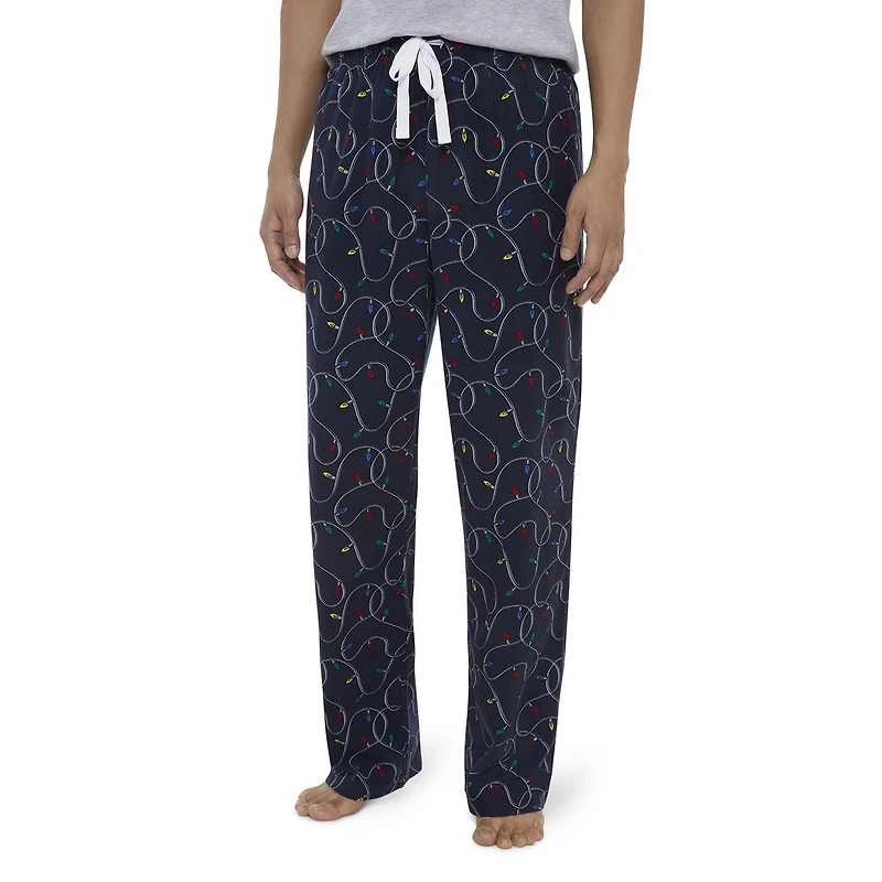 George Men's Buffalo Plaid Brushed Sleep Pant