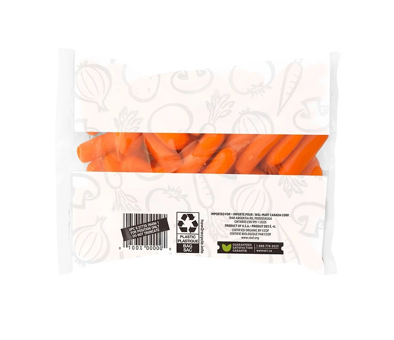Your Fresh Market Organic Baby-Cut Carrots, 454 g