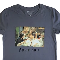 Friends T-shirt femme.  t-shirt à manches courtes ajusté pour femme