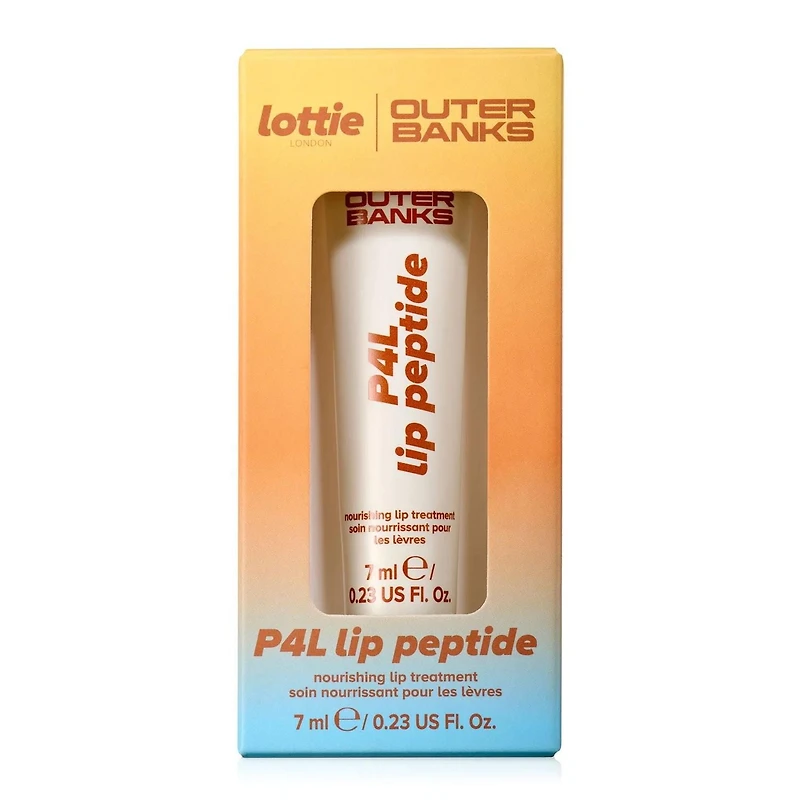 Lottie London - Outer Banks - Peptide pour les lèvres P4L - Soin nourrissant pour les lèvres - 0,23 OZ