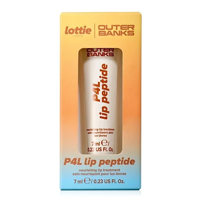 Lottie London - Outer Banks - Peptide pour les lèvres P4L - Soin nourrissant pour les lèvres - 0,23 OZ