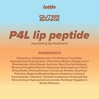 Lottie London - Outer Banks - Peptide pour les lèvres P4L - Soin nourrissant pour les lèvres - 0,23 OZ