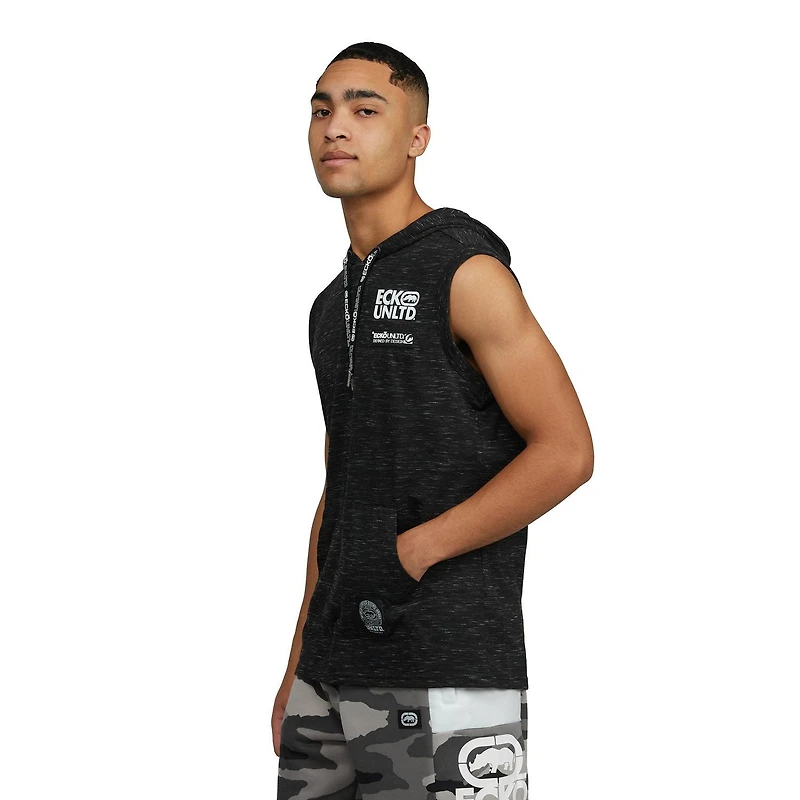 Ecko Men’s Logo Sleeveless Hoodie
