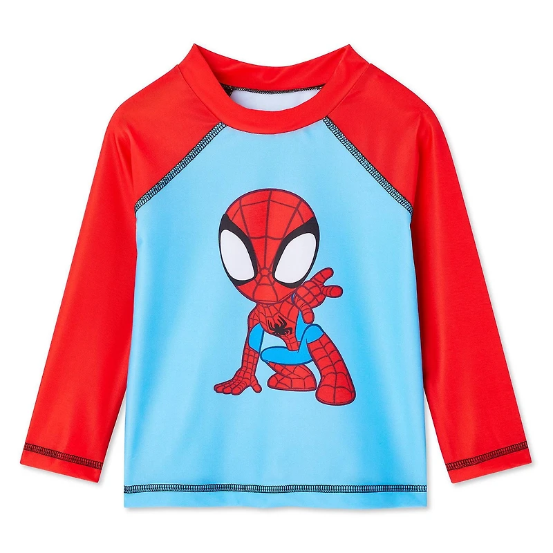 Maillot de bain anti-UV Marvel Spider-Man pour petits garçons