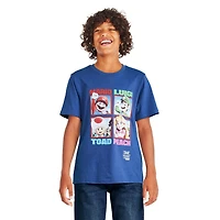 Nintendo Super Mario Bros Boys' Graphic Tee, Sizes XS-L