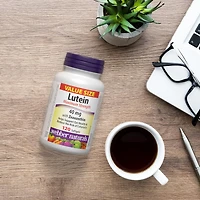 Webber Naturals Lutéine avec zéaxanthine Force maximale 40 mg 120 Gelules