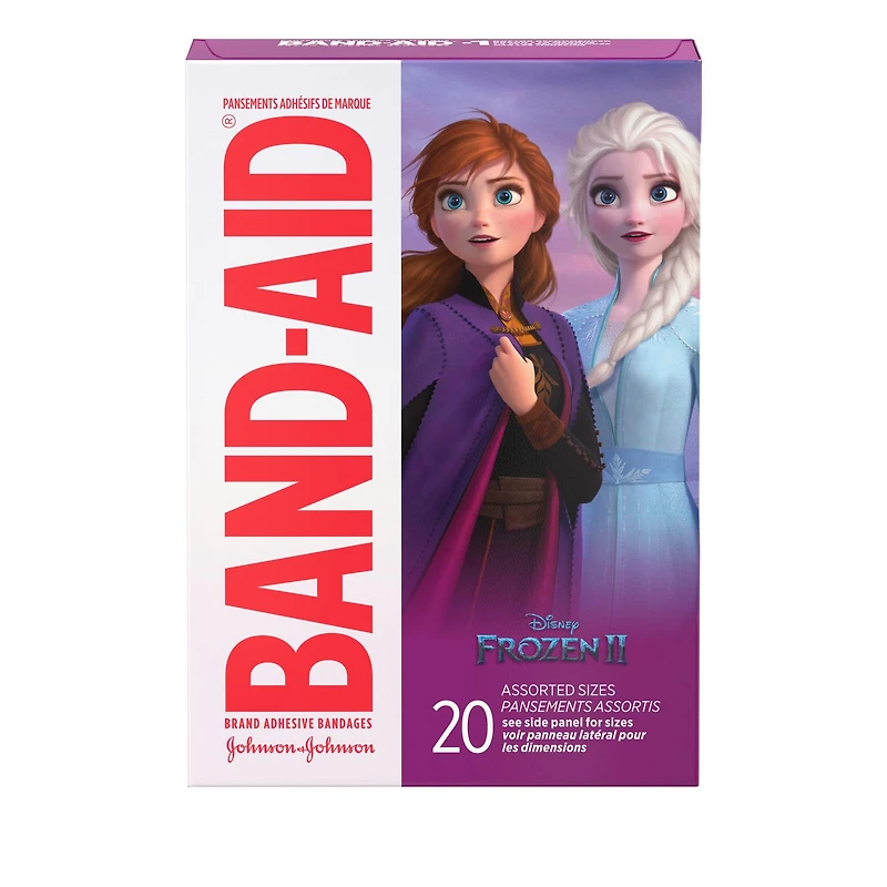 Band-Aid Kids Adhesive Bandages, Frozen, 20 Assorted bandages