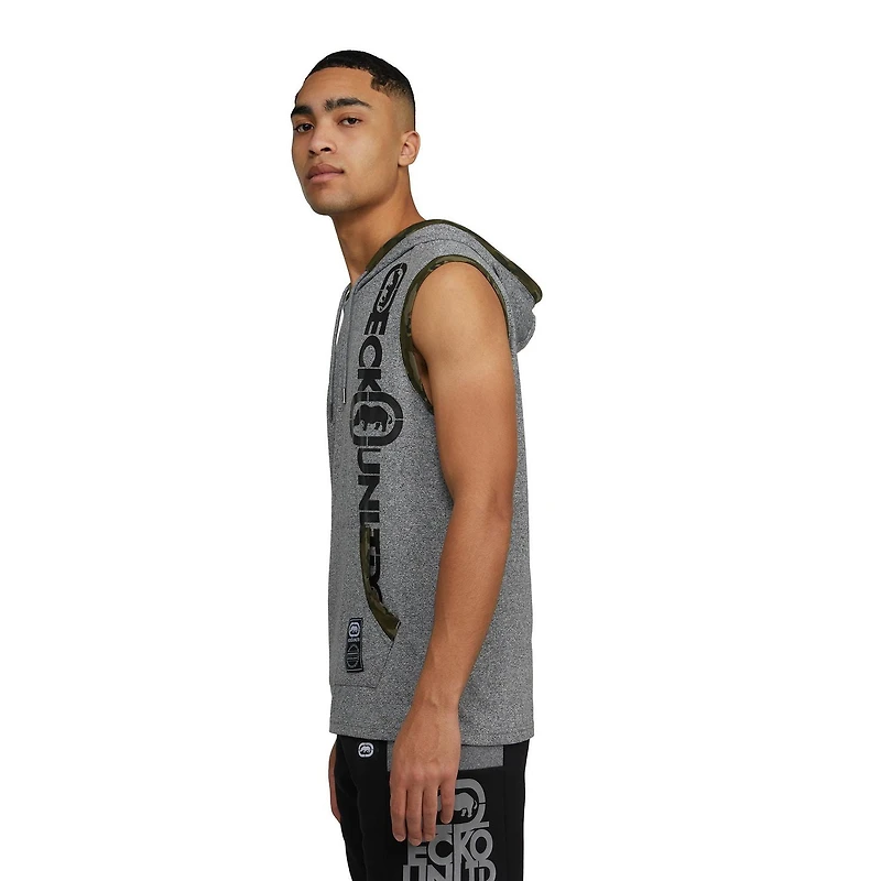 Ecko Men’s Logo Sleeveless Hoodie