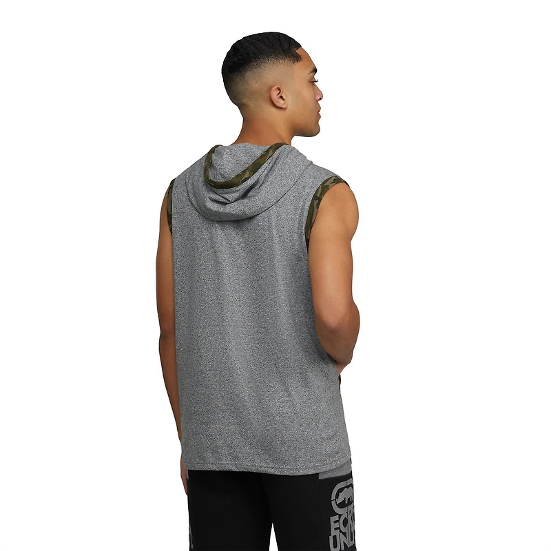 Ecko Men’s Logo Sleeveless Hoodie