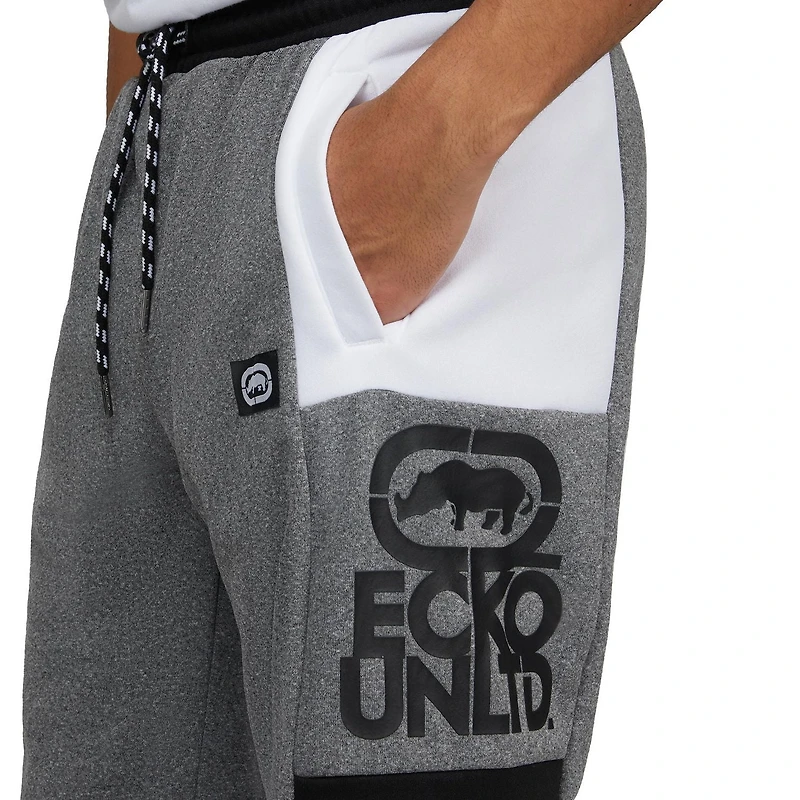 Short en molleton Ecko à blocs de couleurs pour hommes
