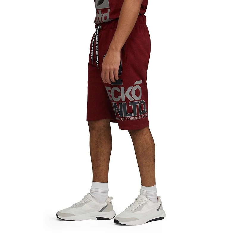 Short en polaire Ecko pour hommes