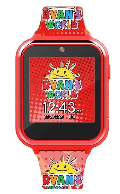 Ryans World Montre interactive à écran tactile avec caméra