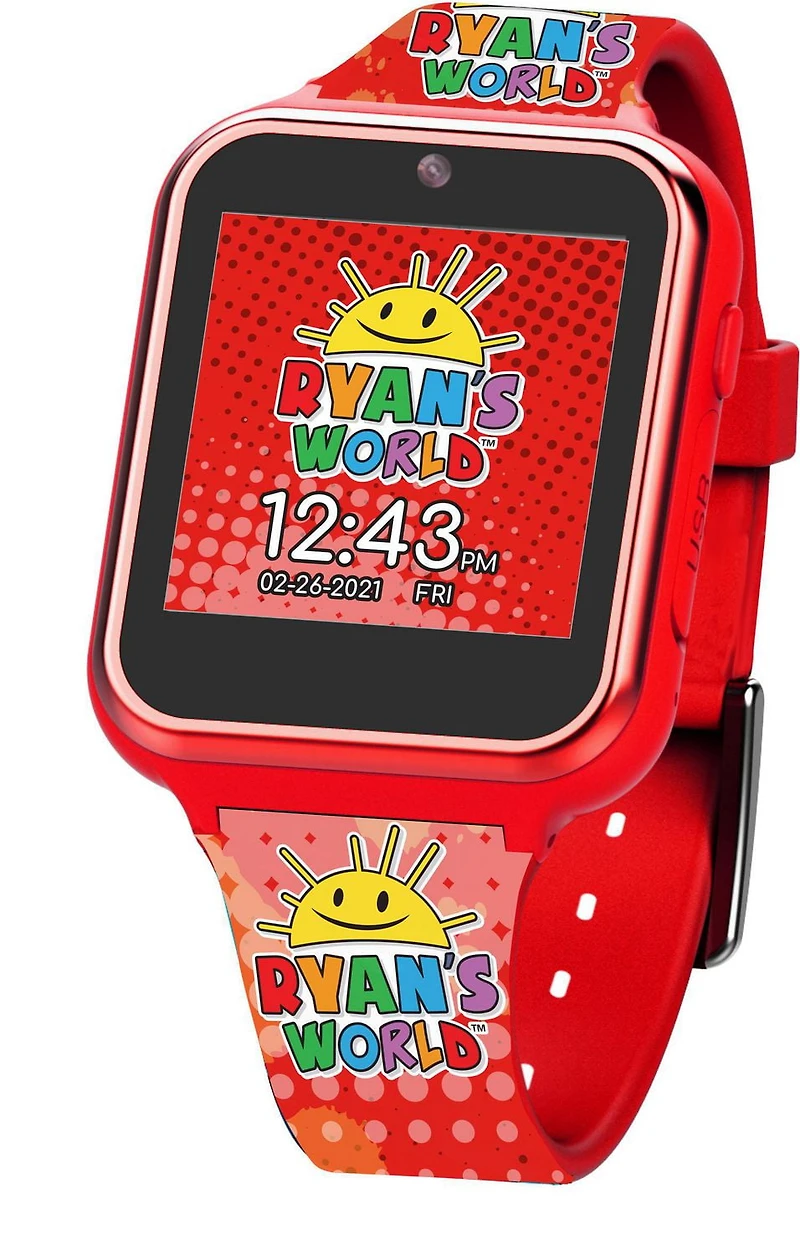 Ryans World Montre interactive à écran tactile avec caméra