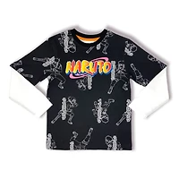 Naruto Boys long sleeve fooler t-shirt