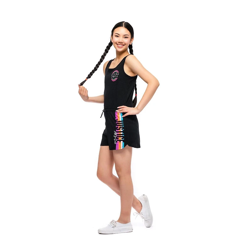 Ensemble une pièce Justice Love Stripes pour filles