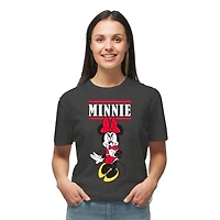 Ladies Disney Minnie Giggle Short Sleeve T-Shirt