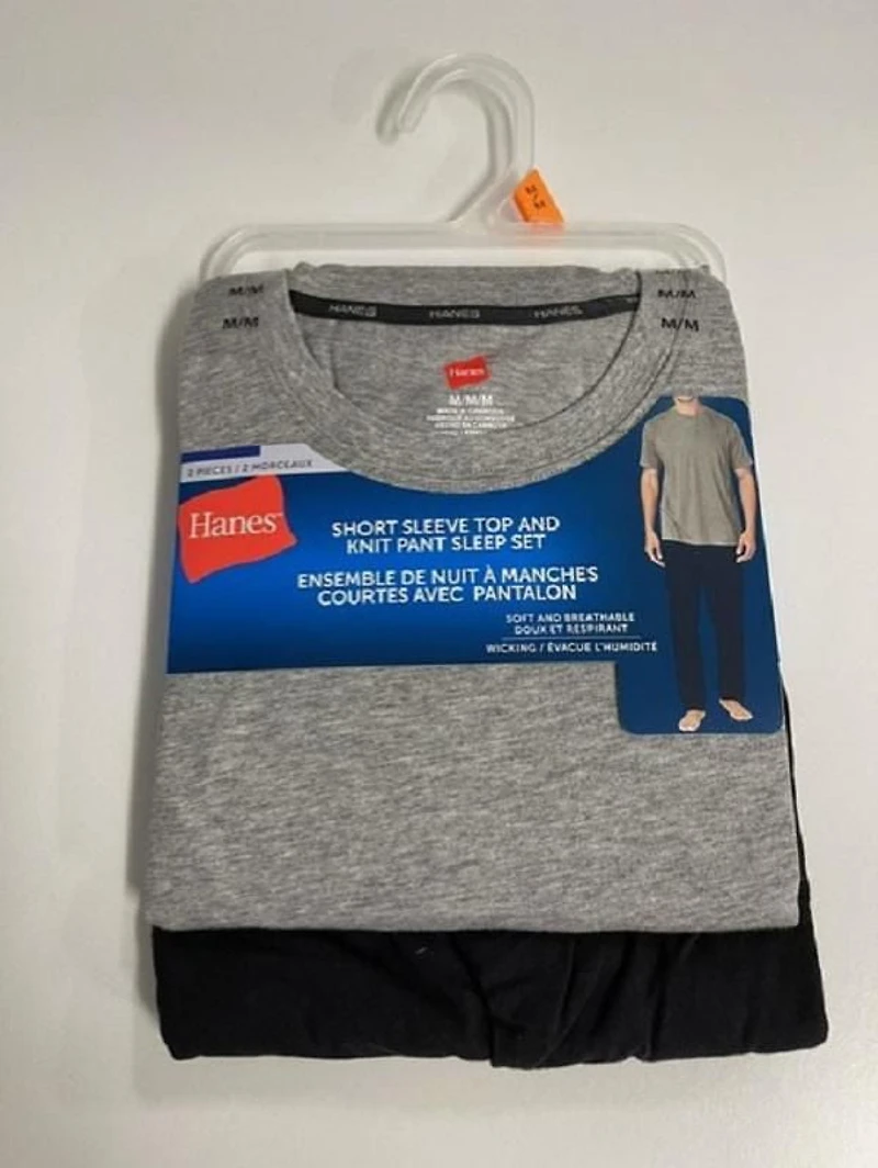 HANES KNIT PJ SET, Sizes's: S,M,L,XL,XXL