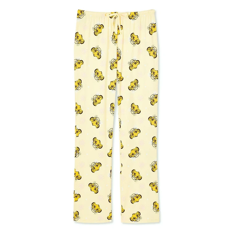 Pantalon de pyjama Le roi lion Disney pour femmes