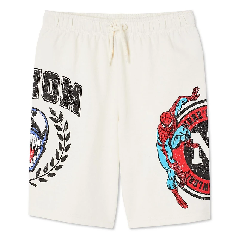 Short Spider-Man et Venom Marvel pour garçons Tailles TP–TG