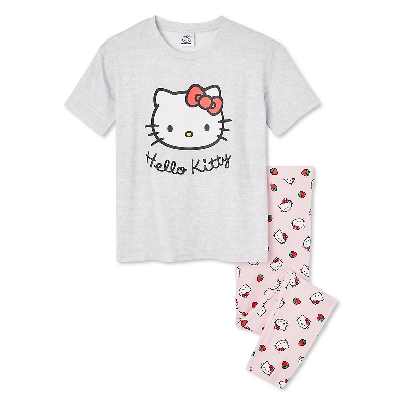 Hello Kitty Women's Pajama 2-Piece Set