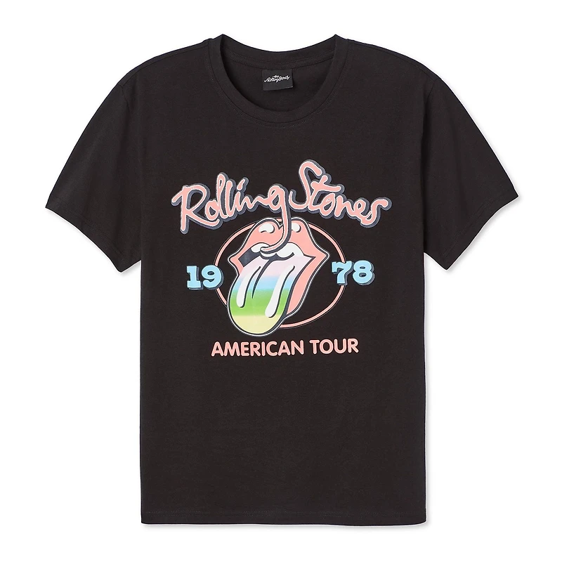 The Rolling Stones Women's Boyfriend Fit Tee, Sizes XS-XL