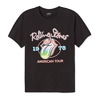 The Rolling Stones Women's Boyfriend Fit Tee, Sizes XS-XL