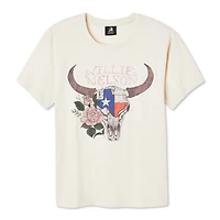 Zion Rootswear Women's Willie Nelson Tee, Sizes XS-XL