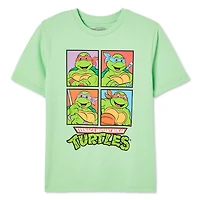 Teenage Mutant Ninja Turtles Boys' Short Sleeve Tee, Sizes XS-L