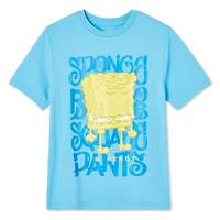 T-shirt à manches courtes Bob l’éponge pour garçons Tailles TP-G