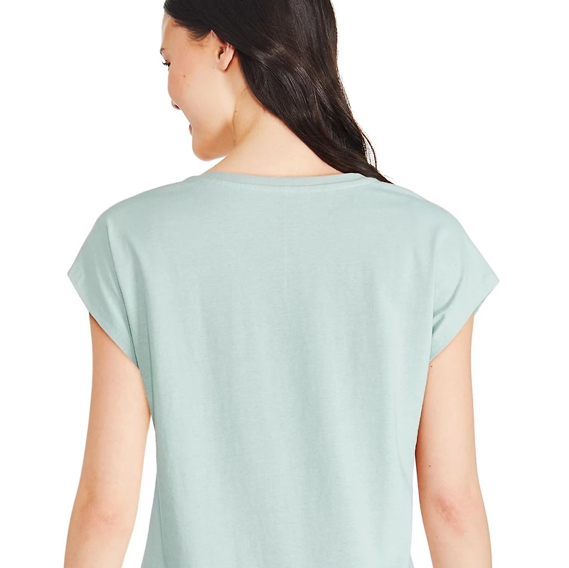 Chemise de nuit à encolure en V George pour femmes