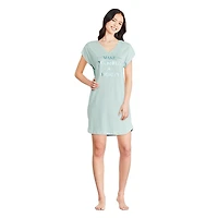 Chemise de nuit à encolure en V George pour femmes