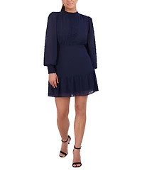 ROBE À POIS BCBG