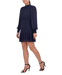 ROBE À POIS BCBG