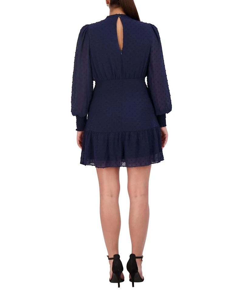 ROBE À POIS BCBG