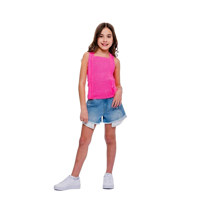 Short classique Justice pour filles