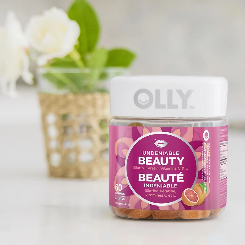 Supplément Gélifié Olly Pamplemousse Irésistible Beauté Indéniable