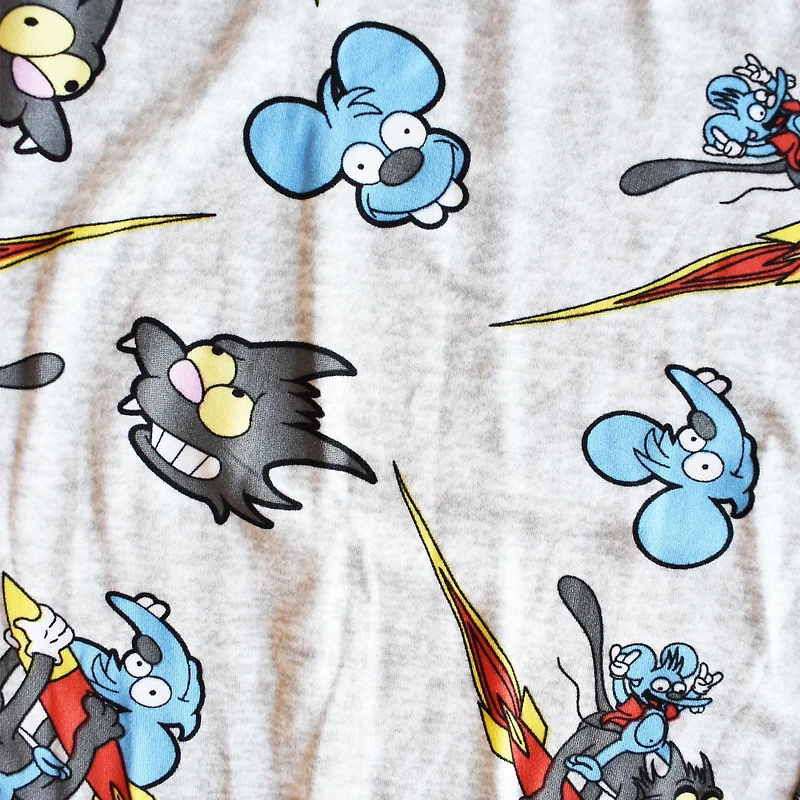 Men's The Simpsons Itchy And Scratchy Toss Joggers