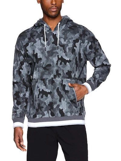 AND1 Sweat à capuche Timeout pour homme, tailles S-XXL