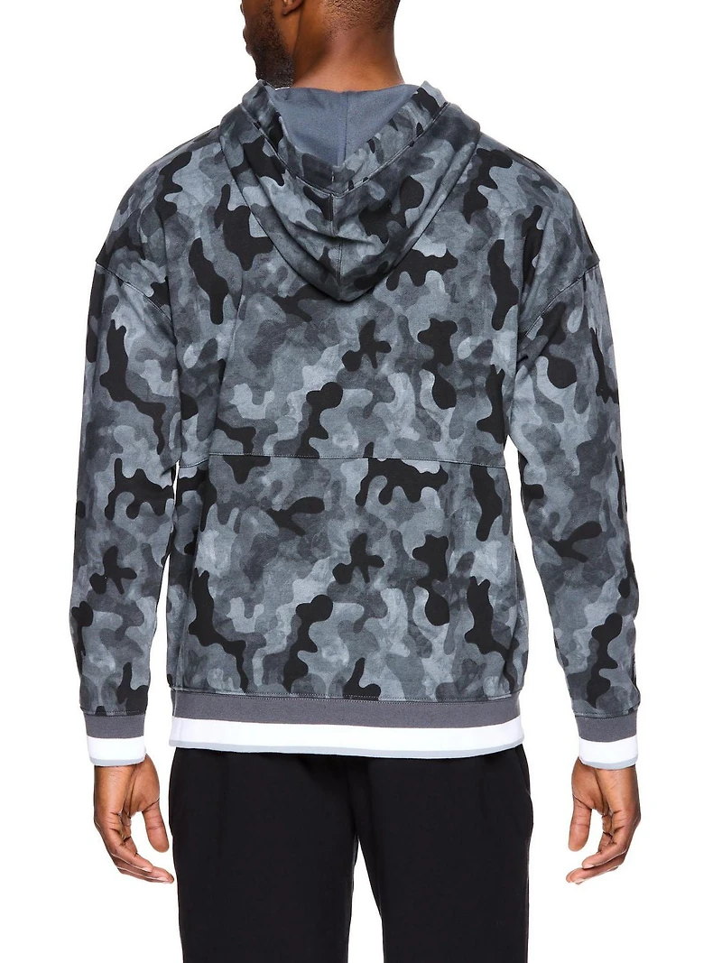AND1 Sweat à capuche Timeout pour homme, tailles S-XXL