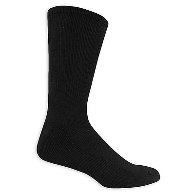 Dr. Scholl's Men's Diabetes & Circulatory Crew Socks, Pack of 4 - Shoe Size 13-15, Diabetes & Circulatory Crews