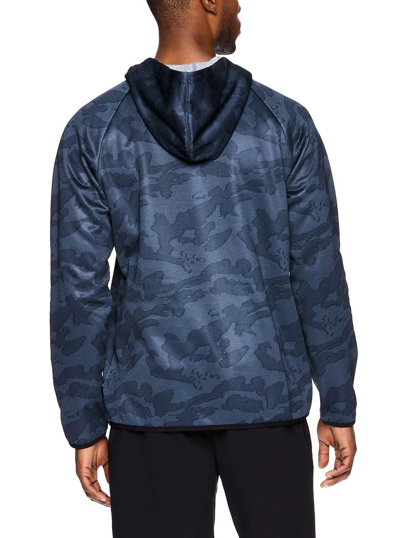AND1 Mens Pivot 1/2 Zip Fleece Hoodie, Sizes S-XXL