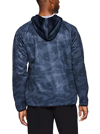 AND1 Mens Pivot 1/2 Zip Fleece Hoodie, Sizes S-XXL