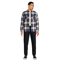 George Men's Flannel Shirt Jacket