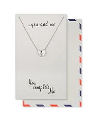 Save the Moment Women's Necklace "you And Me" You Complete Me