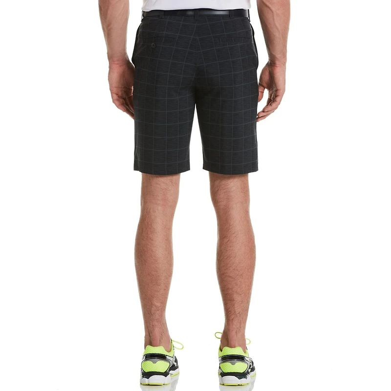 Short de golf elástico de 4 vías con cintura elástica Active Performance Textured para hombre