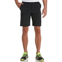 Short de golf elástico de 4 vías con cintura elástica Active Performance Textured para hombre