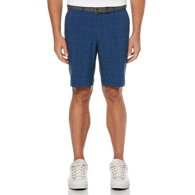 Short de golf elástico de 4 vías con cintura elástica Active Performance Textured para hombre