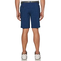 Short de golf elástico de 4 vías con cintura elástica Active Performance Textured para hombre