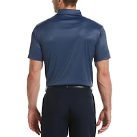 Polo de golf de manga corta estampado Performance para hombre