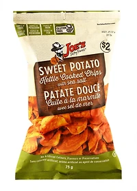 JTT CHIPS DE POMME DE TERRE DOUCE JTT Avec Sel 75g